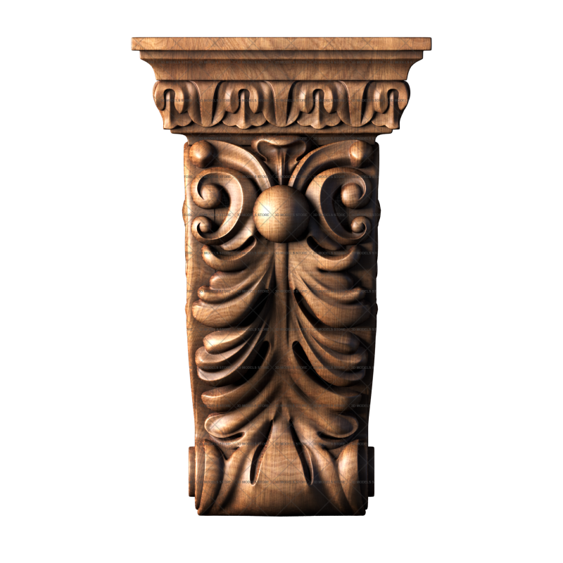 Corbel, 3d models (stl)