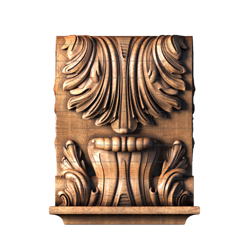 Corbel, 3d models (stl)