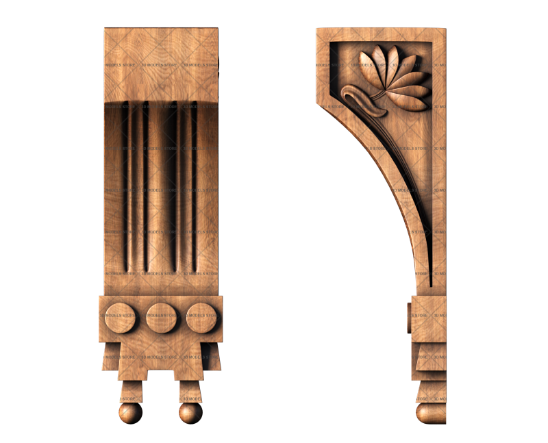 Corbel, 3d models (stl)