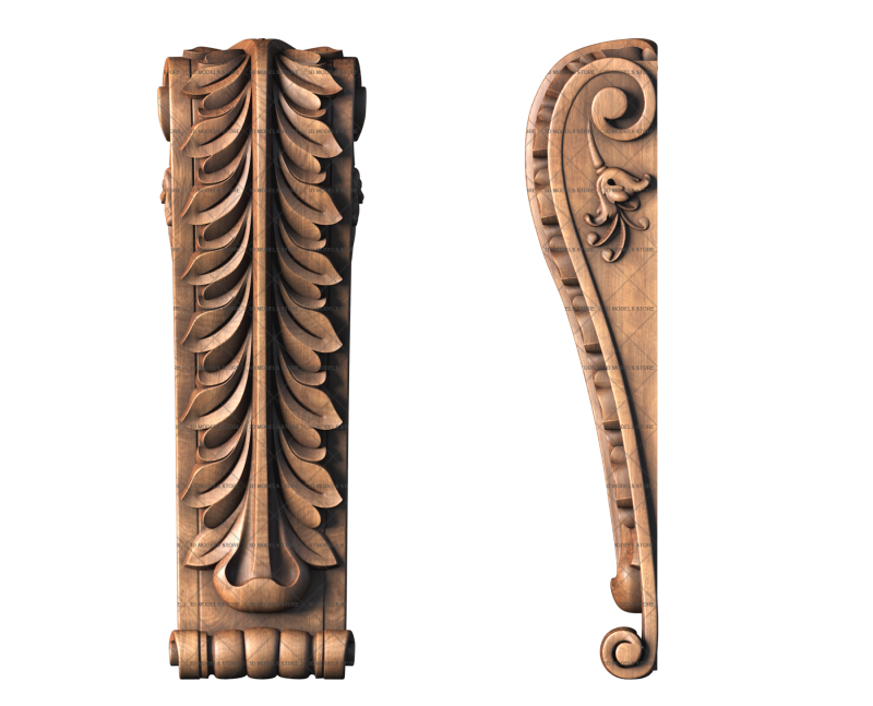 Corbel, 3d models (stl)