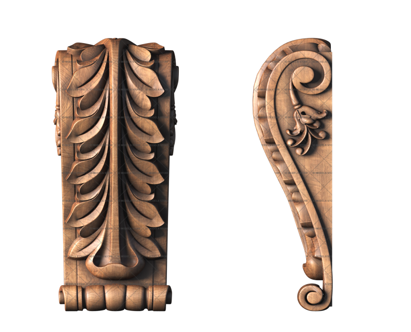 Corbel, 3d models (stl)