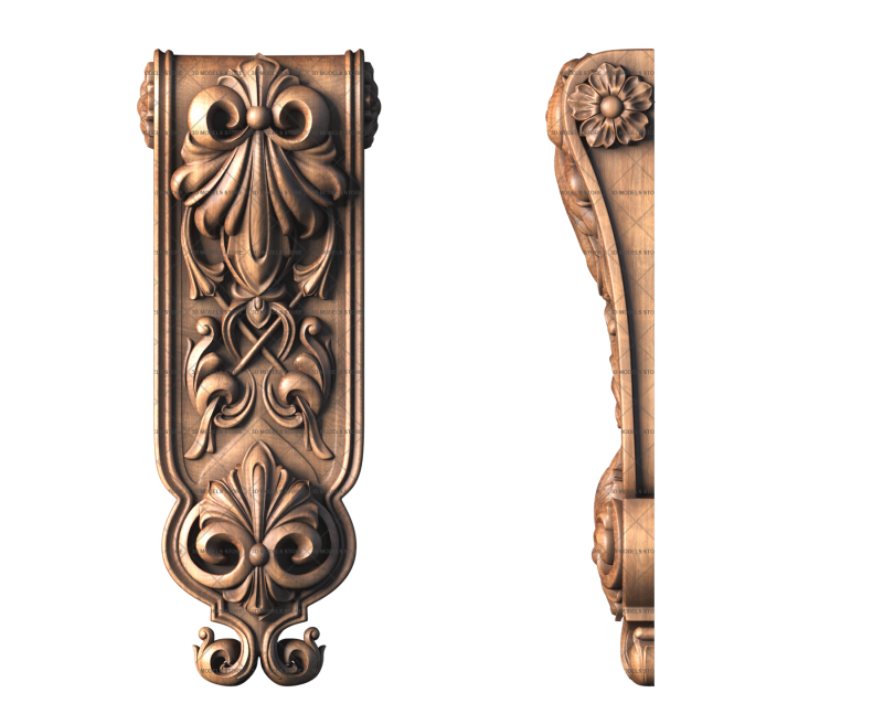 Corbel, 3d models (stl)