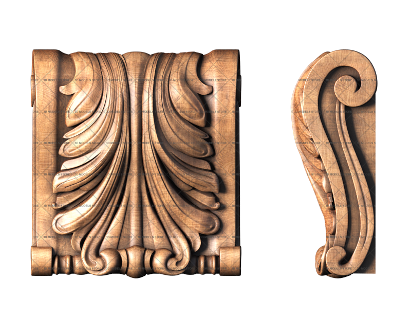 Corbel, 3d models (stl)