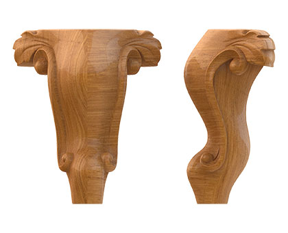 Furniture legs, 3d models (stl)