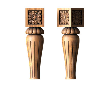 Furniture legs, 3d models (stl)