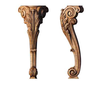 Furniture legs, 3d models (stl)