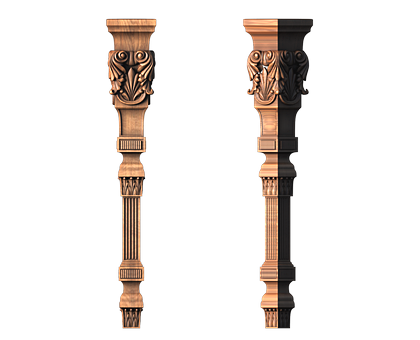 Furniture legs, 3d models (stl)