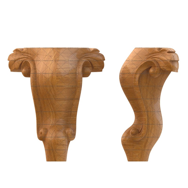 Furniture legs, 3d models (stl)