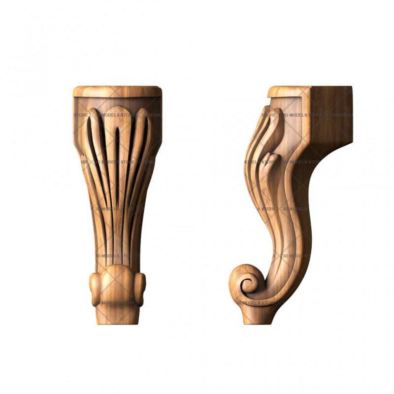 Furniture legs, 3d models (stl)