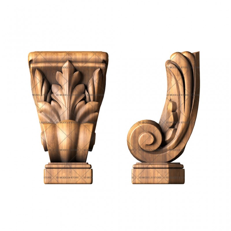 Furniture legs, 3d models (stl)