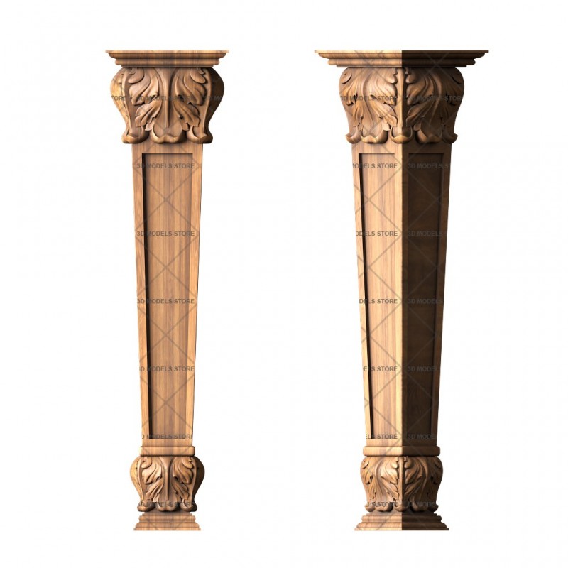 Furniture legs, 3d models (stl)