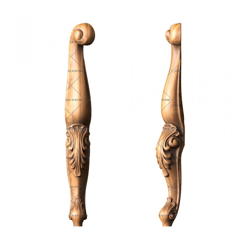 Furniture legs, 3d models (stl)