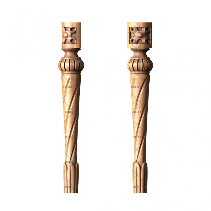 Furniture legs, 3d models (stl)