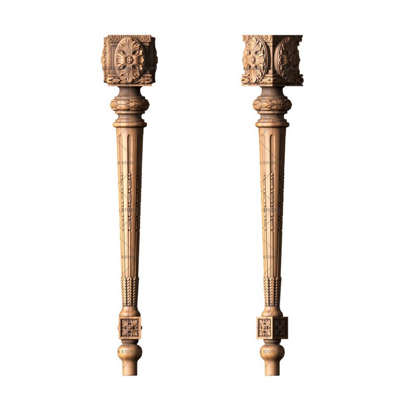 Furniture legs, 3d models (stl)