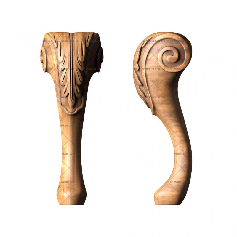 Furniture legs, 3d models (stl)