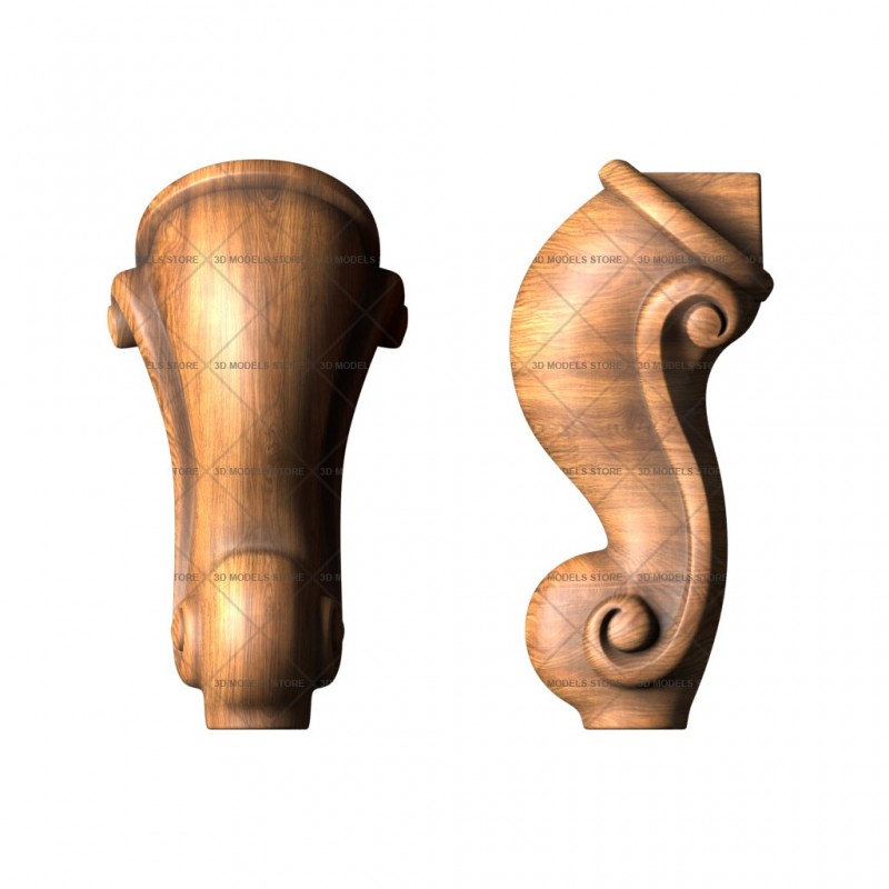 Furniture legs, 3d models (stl)