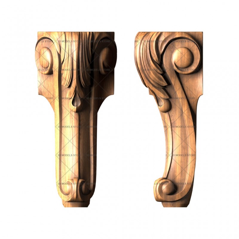 Furniture legs, 3d models (stl)