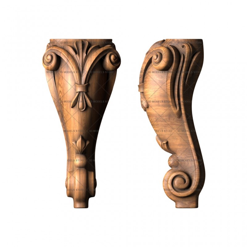 Furniture legs, 3d models (stl)