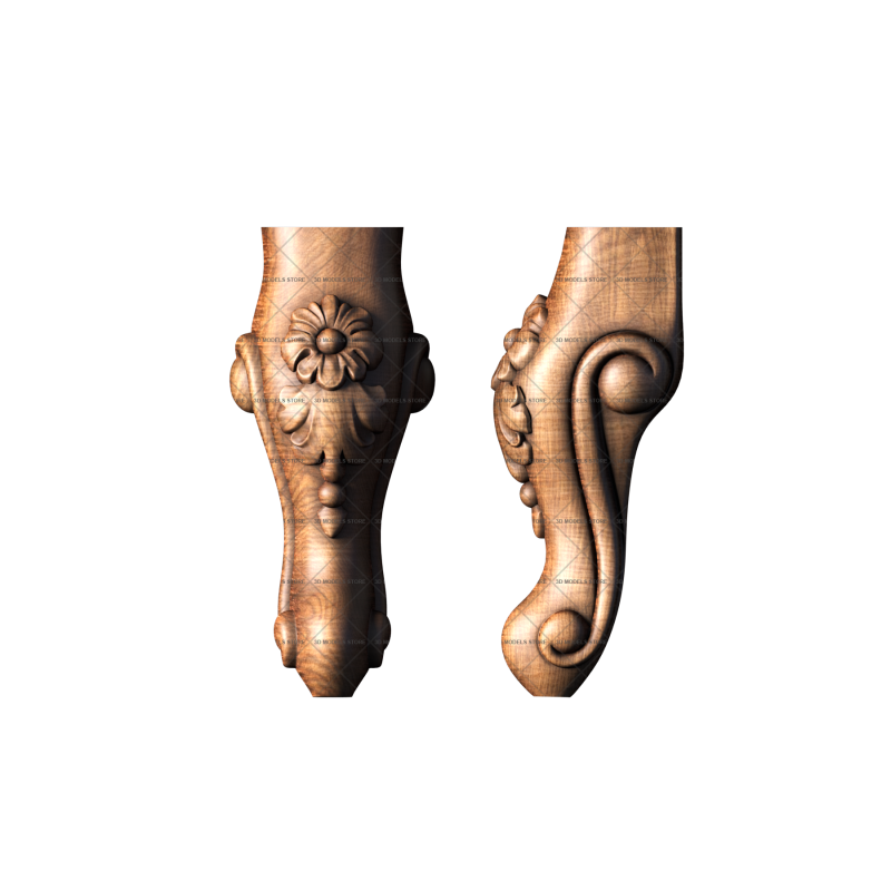 Furniture legs, 3d models (stl)