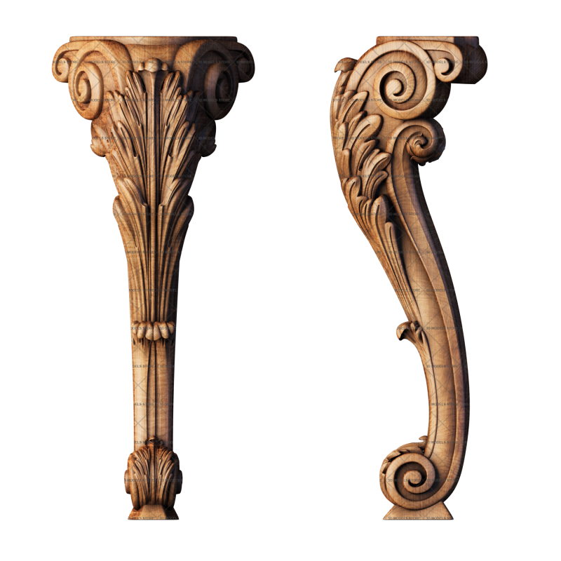 Furniture legs, 3d models (stl)