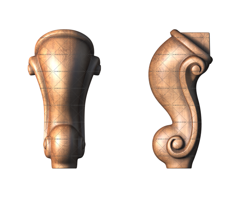 Furniture legs, 3d models (stl)