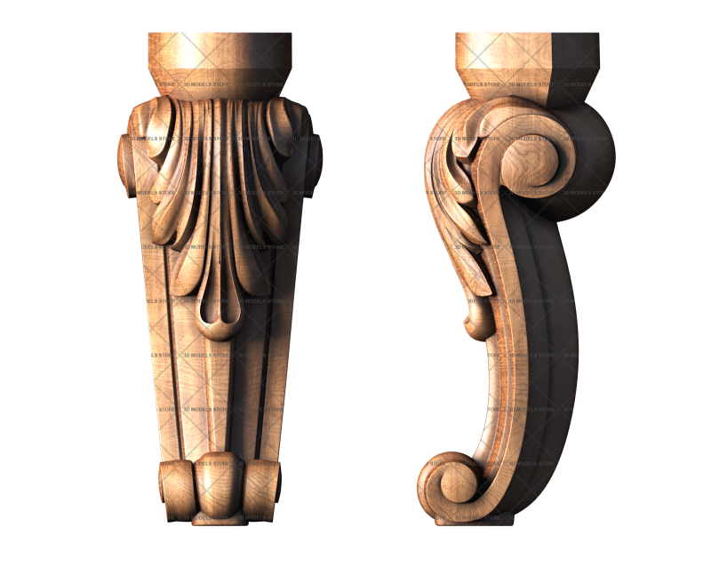 Furniture legs, 3d models (stl)