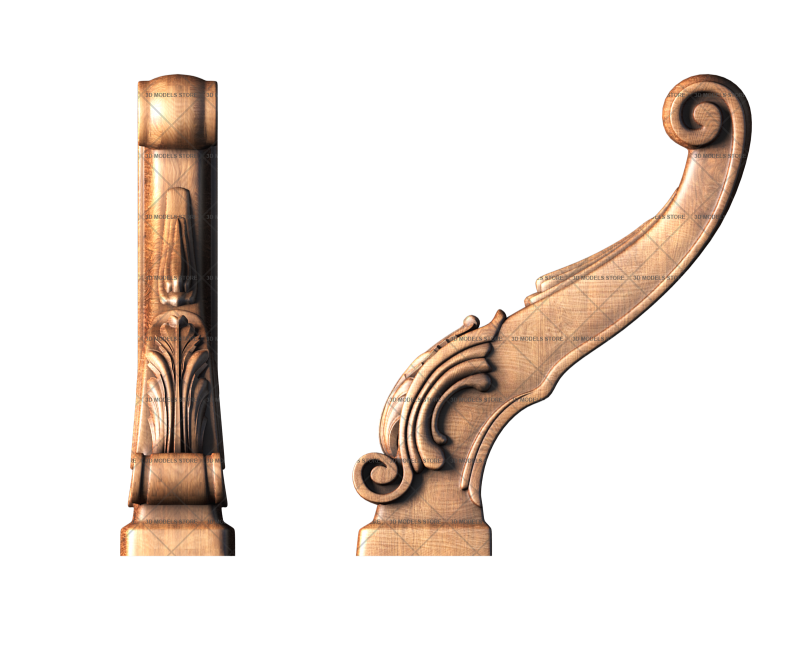 Furniture legs, 3d models (stl)