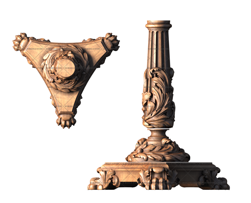 Furniture legs, 3d models (stl)