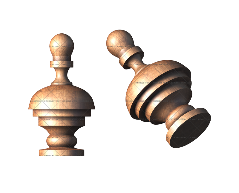 Knob, 3d models (stl)