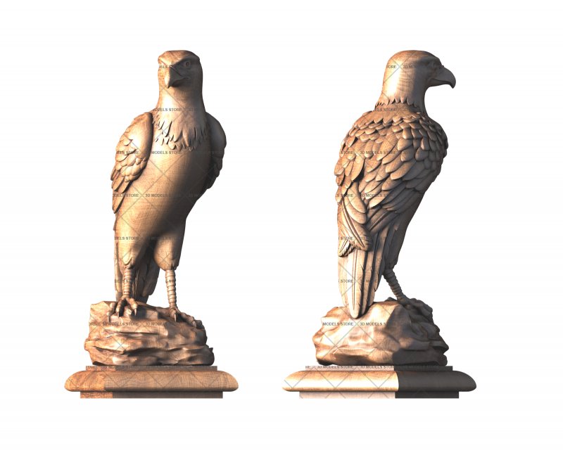 Knob Eagle, 3d models (stl)