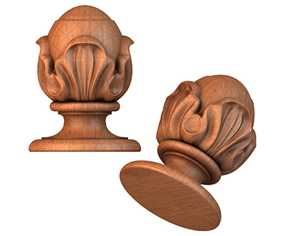 Knob, 3d models (stl)