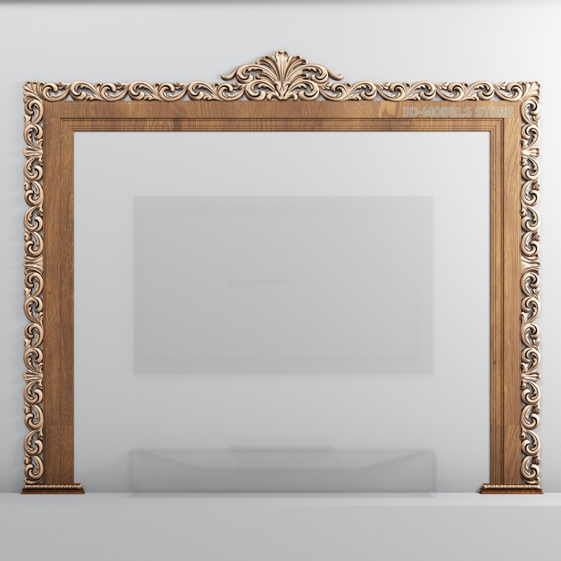 Frame for TV, 3d models (stl)