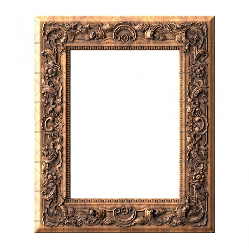 Rectangular frame, 3d models (stl)