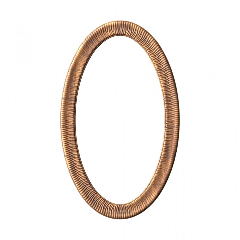 Oval frame, 3d models (stl)