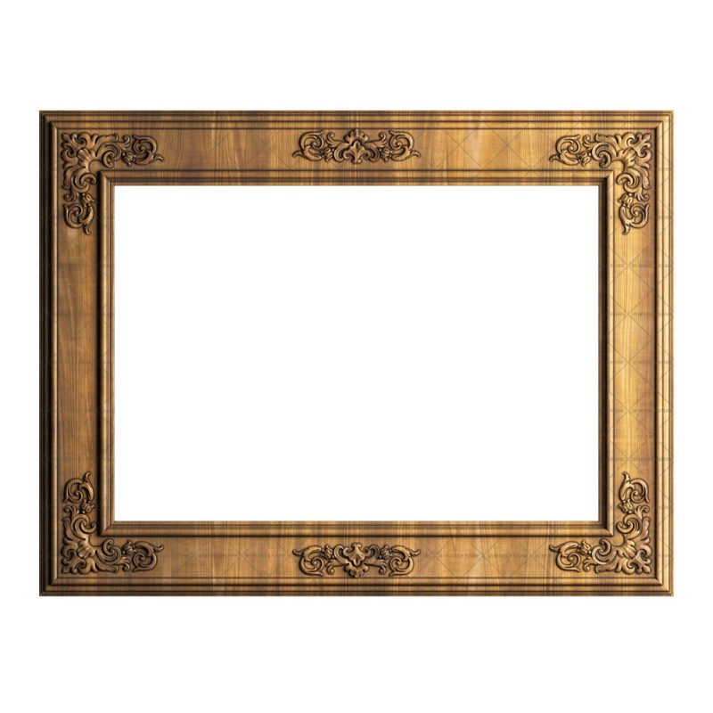 Rectangular frame, 3d models (stl)