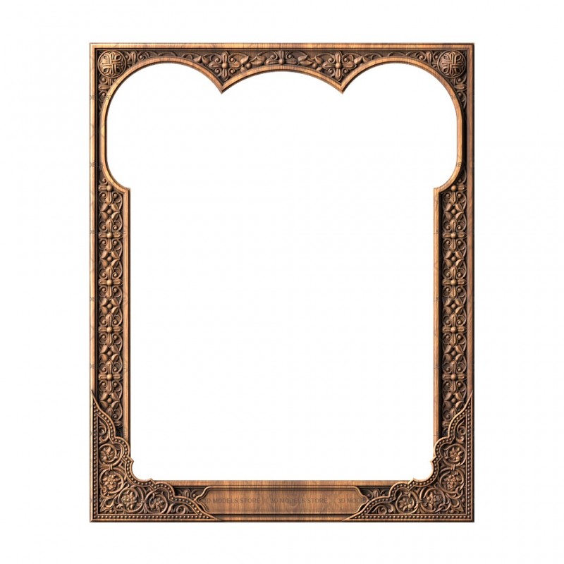 Rectangular frame, 3d models (stl)