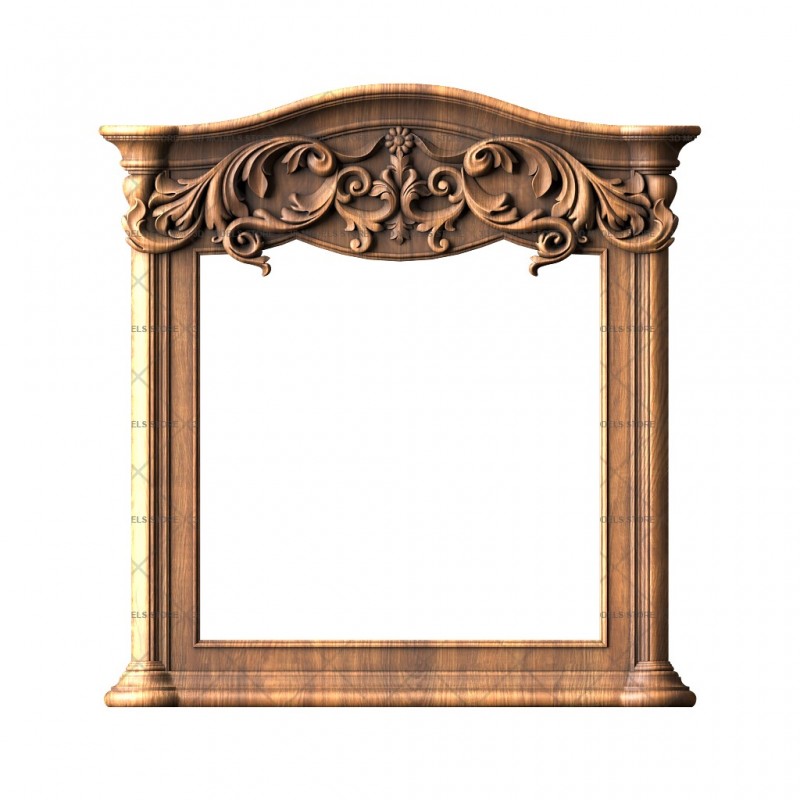 Rectangular frame, 3d models (stl)