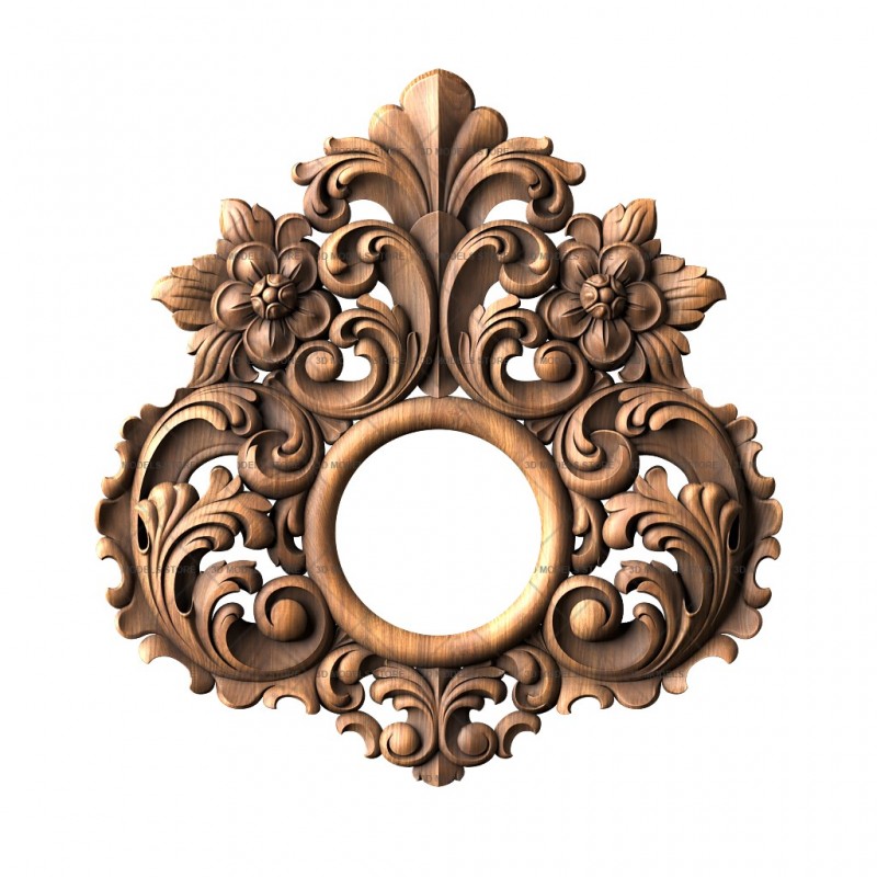 Round frame, 3d models (stl)