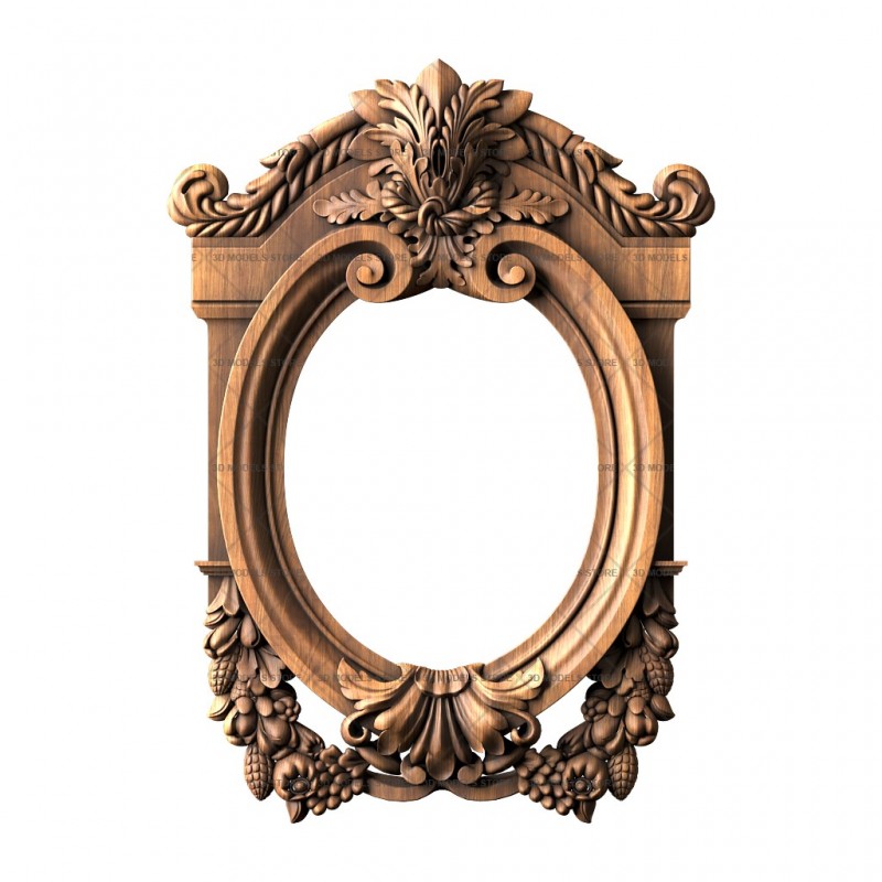 Round frame, 3d models (stl)