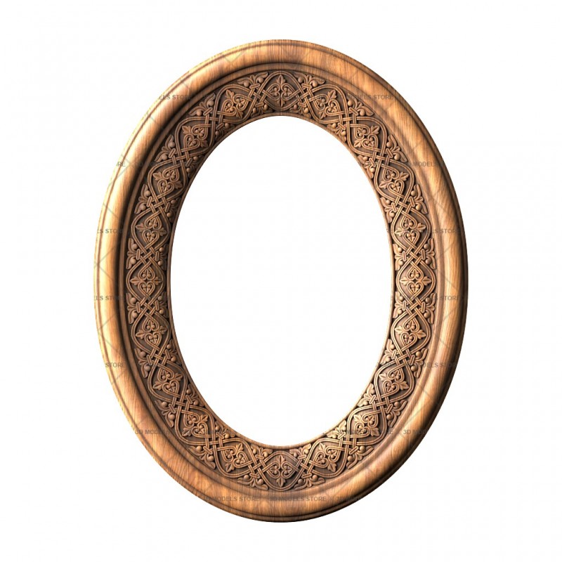 Round frame, 3d models (stl)