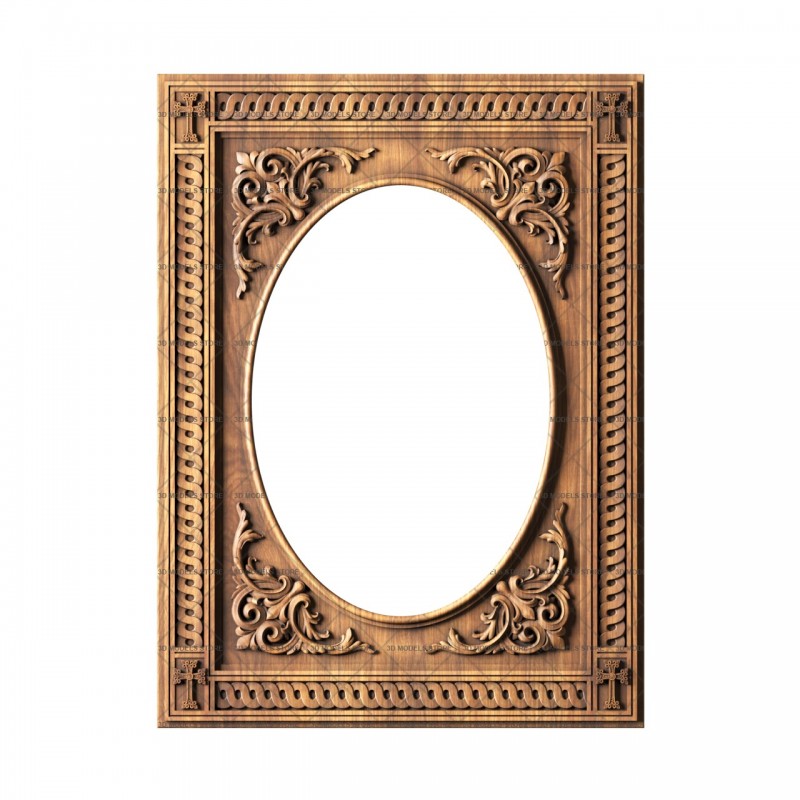 Rectangular frame, 3d models (stl)