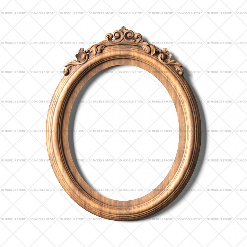 Round frame, 3d models (stl)