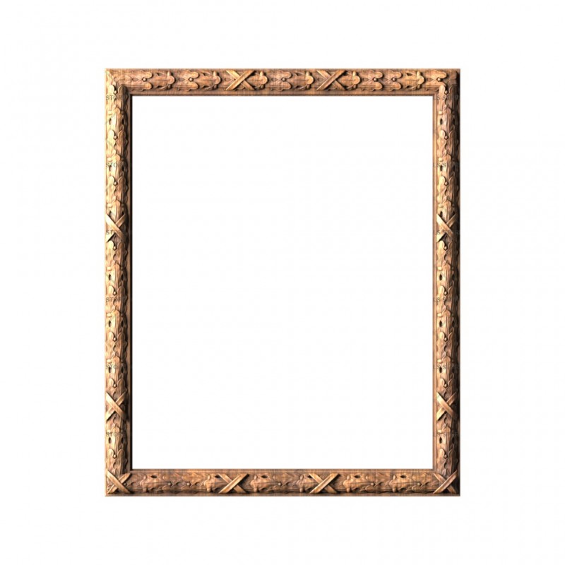 Frame rectangular, 3d models (stl)