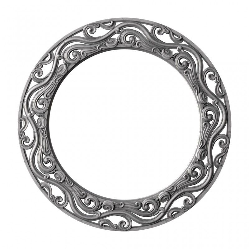 Round frame, 3d models (stl)