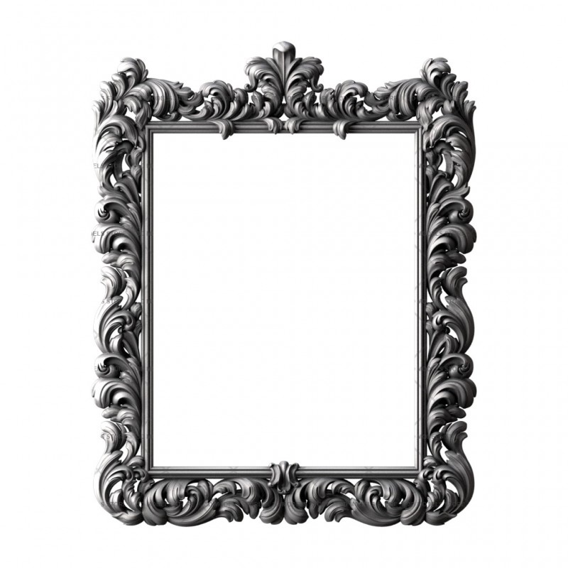 Rectangular frame, 3d models (stl)