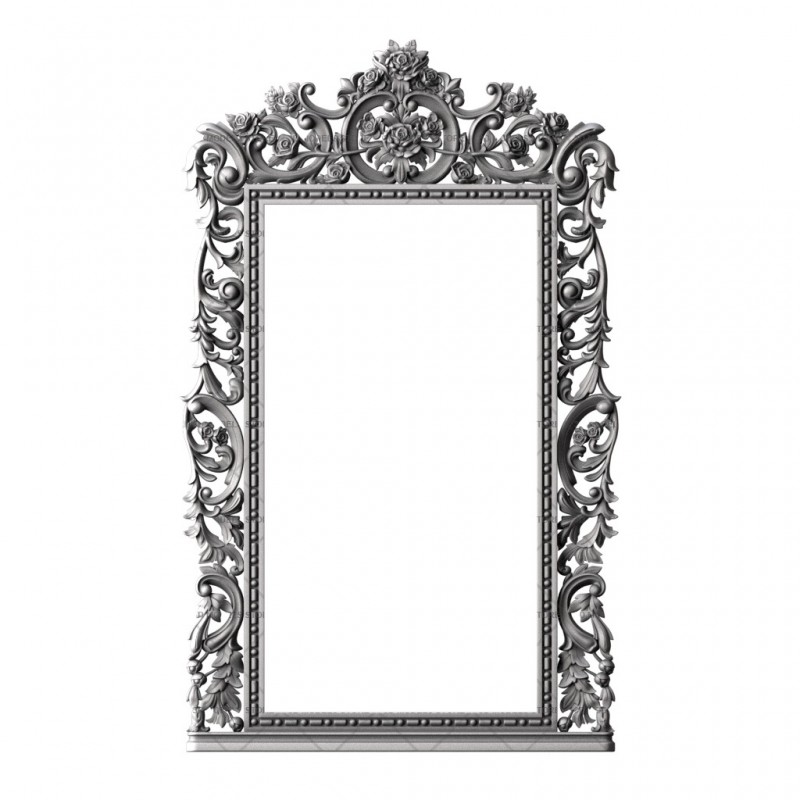 Rectangular frame, 3d models (stl)