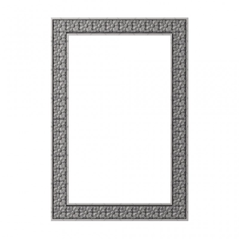 Rectangular frame, 3d models (stl)