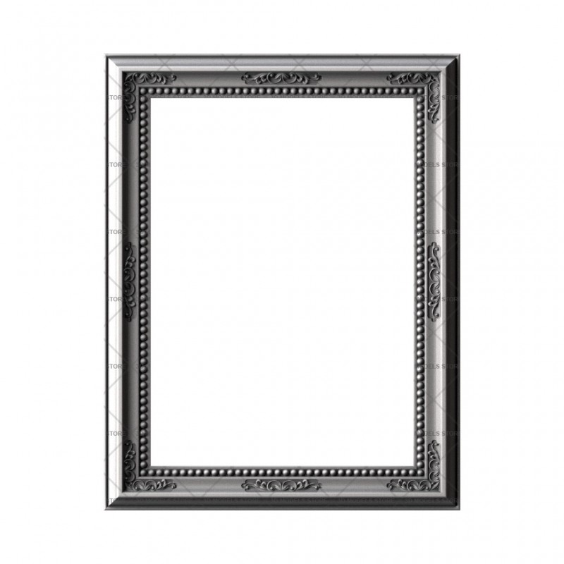 Rectangular frame, 3d models (stl)