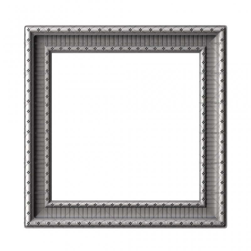 Rectangular frame, 3d models (stl)