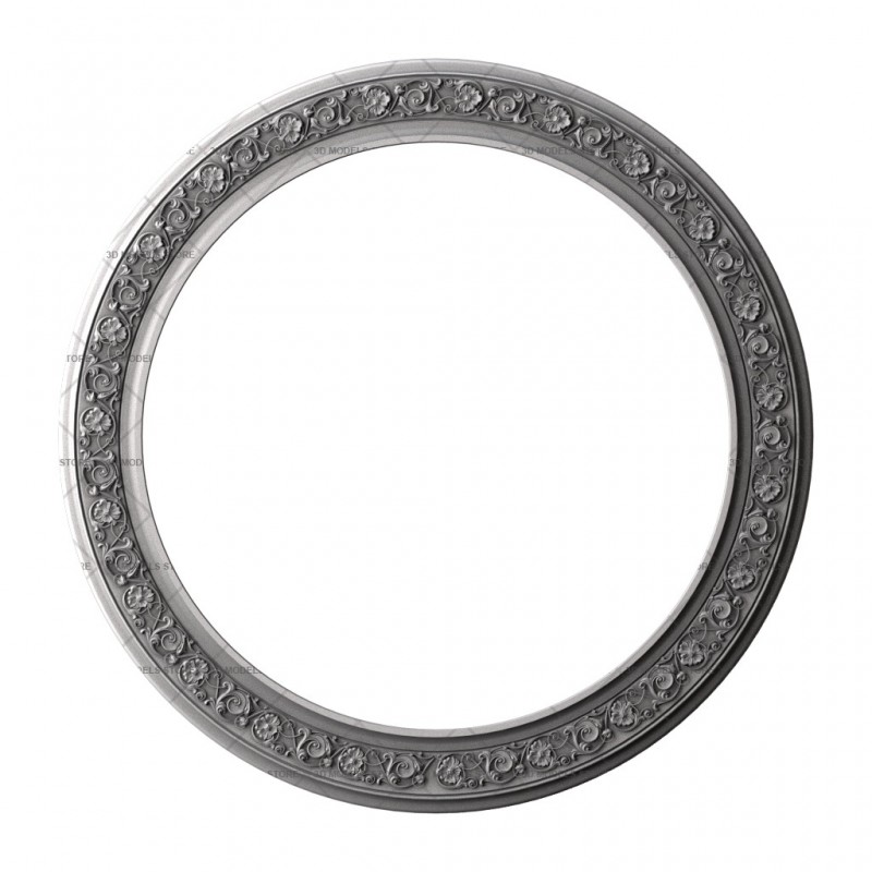 Round frame, 3d models (stl)